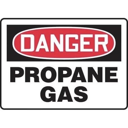 Accuform OSHA DANGER SAFETY SIGN PROPANE GAS MCHL171XP MCHL171XP